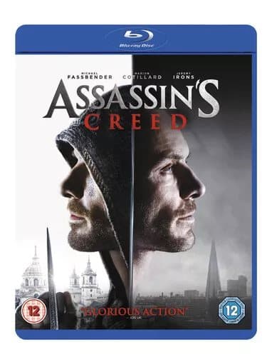 Assassin’s Creed  (2017) Michael Fassbender, Kurzel (DIR) cert 12 Blu-Ray Pre-Owned