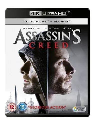 Assassin’s Creed  (2017) Michael Fassbender, Kurzel (DIR) cert 12 2 Blu-Ray Pre-Owned