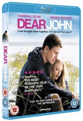 Dear John  (2010) Channing Tatum, Hallström (DIR) cert 12  Blu-Ray Pre-Owned