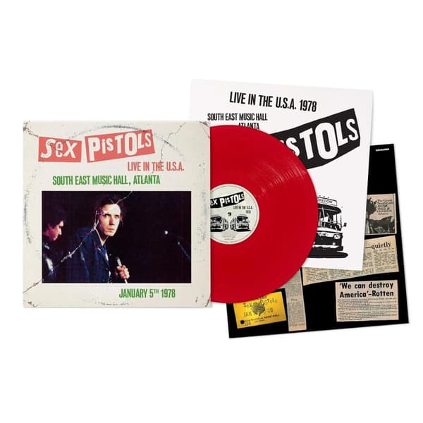 Sex Pistols: Live in the USA 1978/Atlanta (Red) (Vinyl LP)