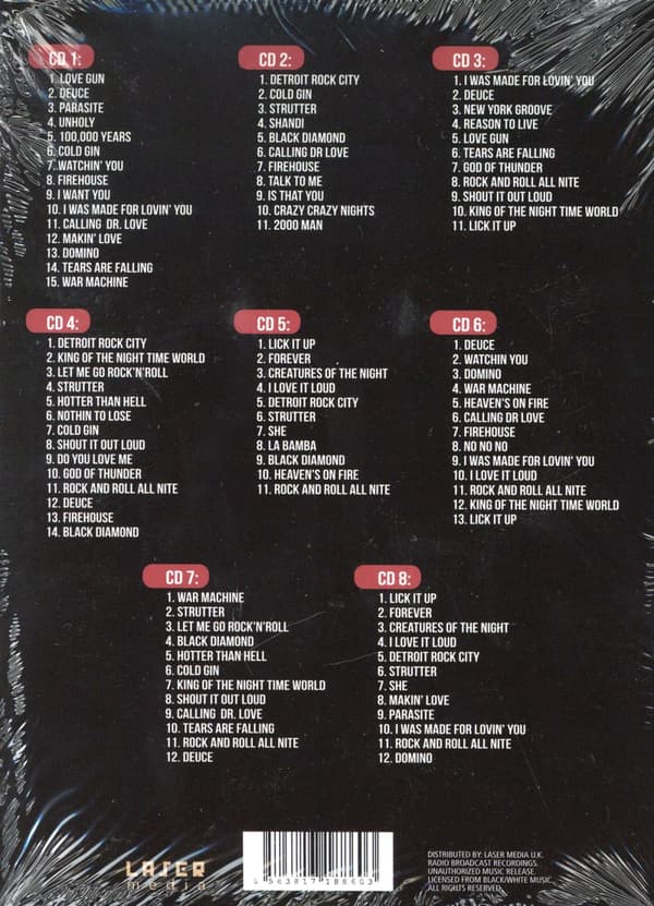 Kiss: Audio Box (8 CD)