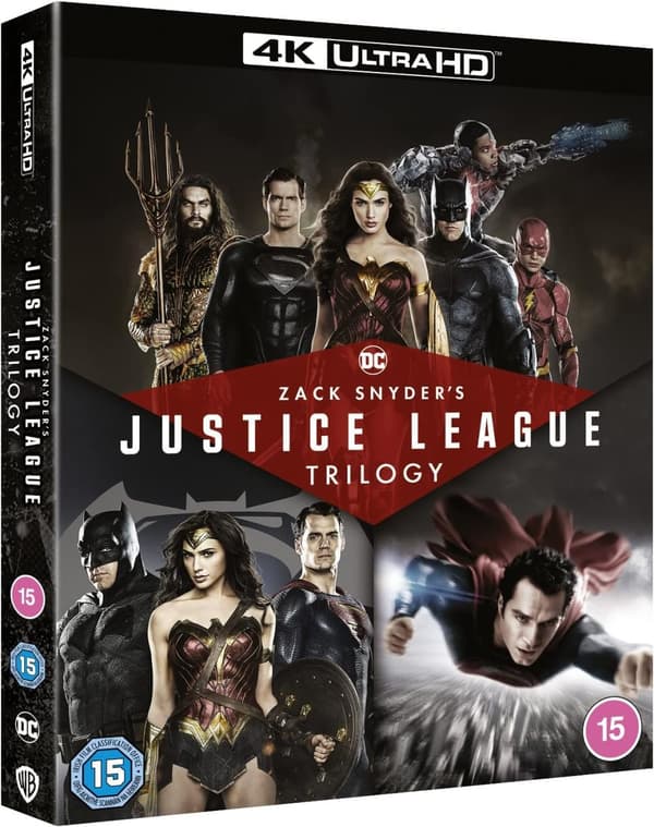 Zack Snyders Justice League Trilogy 4K Ultra HD