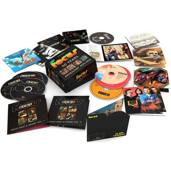 Focus: 50 years / Anthology 1970-76 (Rem) (9 CD + 2 DVD)