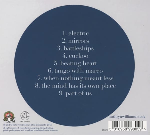 Kathryn Williams: Hypoxia (CD)