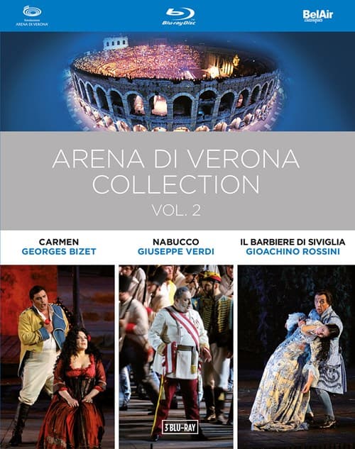 Arena Di Verona collection vol 2 (3 Blu-ray)