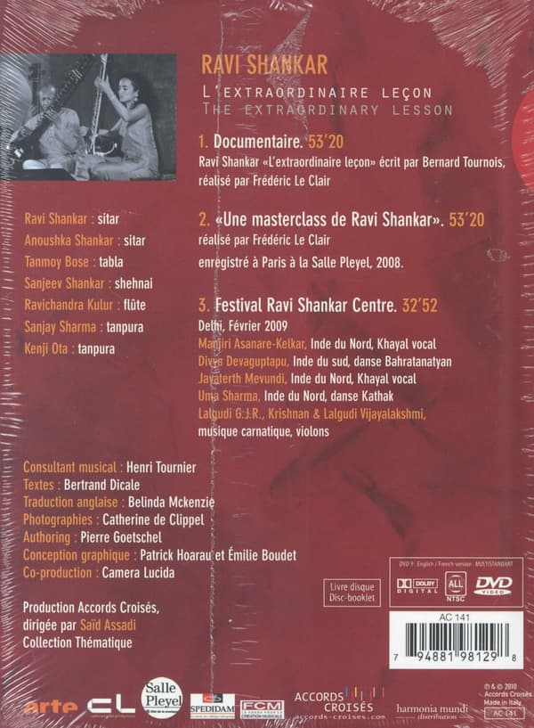 Shankar Ravi: The extraordinary lesson (DVD)