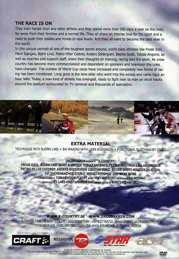 X-country / Skidåkningsinstruktioner (DVD)