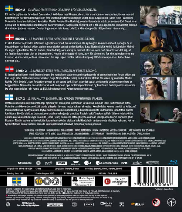 Bron / Säsong 2 (3 Blu-ray)