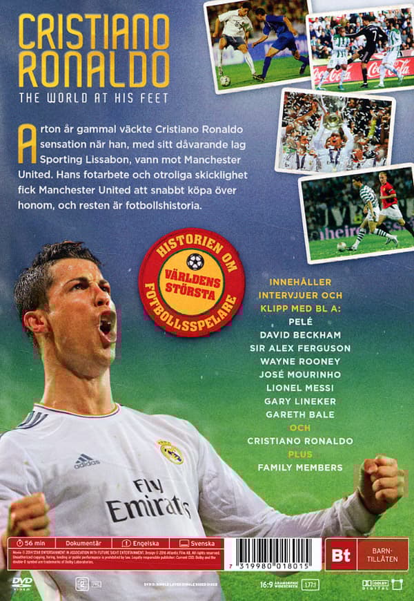 Cristiano Ronaldo - The world at his feet (DVD)