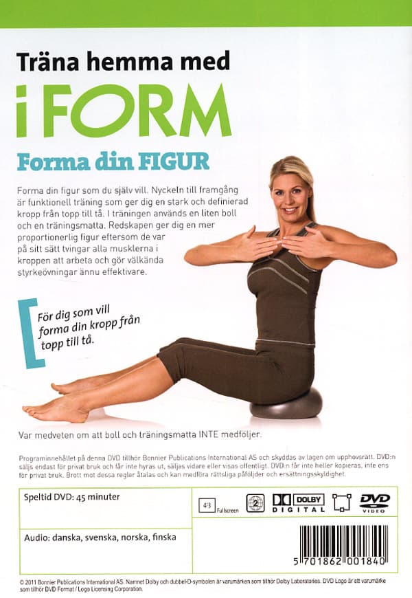 Träna hemma med iForm / Forma din figur (DVD)