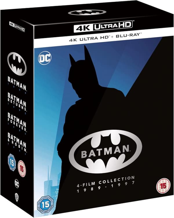 Batman (1989-1997) Batman / Returns / Forever / (4K Ultra HD)