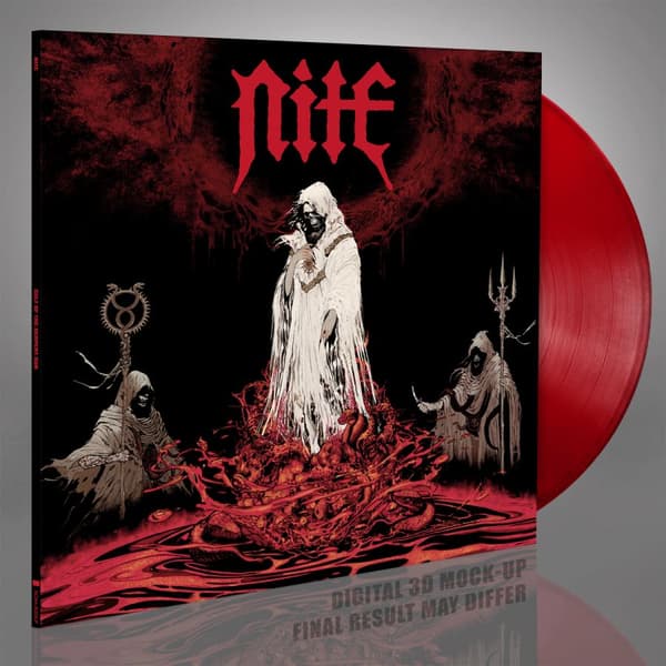 Nite: Cult of the serpent sun (Red/Ltd) (Vinyl LP)