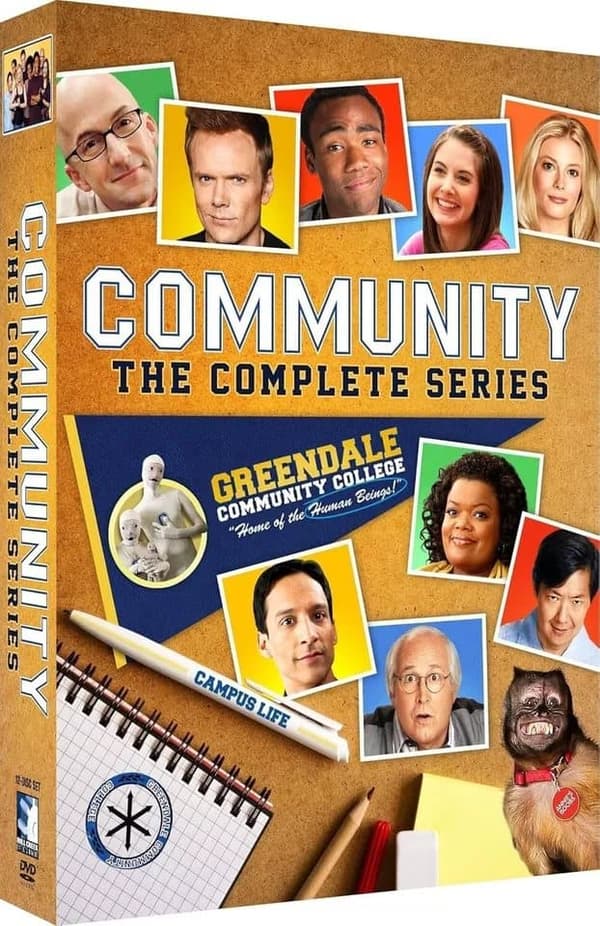 Community The Complete Series season 1-6 (DVD, 2016, 12-Disc Set)