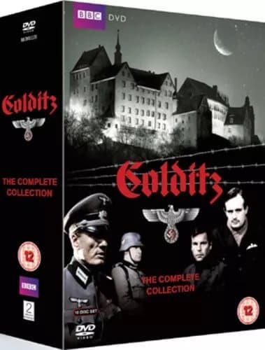 Colditz The Complete Series DVD (2010) David McCallum cert 12 10 discs Pre Owned
