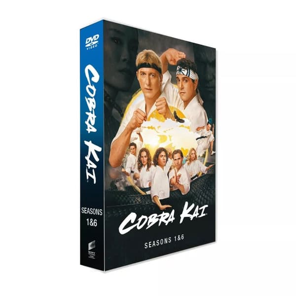 New Box Set Cobra Kai Seasons 1- 6 DVD 14-Disc