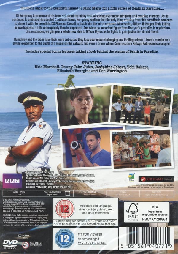 Mord i Paradiset: Säsong 5 (Ej svensk text) (3 DVD)