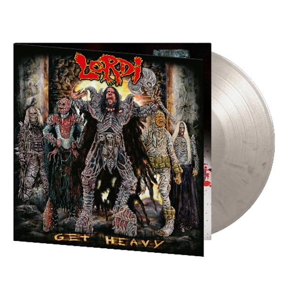 Lordi: Get heavy (White/Black marble) (Vinyl LP)