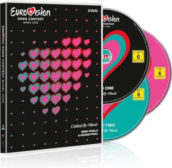 Various Artists - Eurovision Song Contest Basel 2025 (3DVD) (MusicDVD)