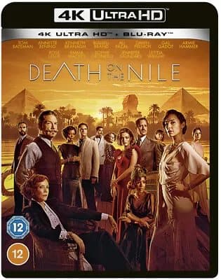 Death On the Nile Blu-ray (2022) Kenneth Branagh cert 12 2 discs