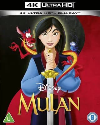 Mulan Blu-ray (2021) Barry Cook cert U 2 discs