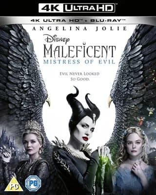 Maleficent: Mistress of Evil Blu-ray (2020) Angelina Jolie, Rønning (DIR) cert