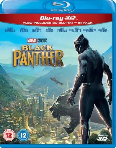 Black Panther DVD (2018) Chadwick Boseman, Coogler (DIR) cert 12 2 discs
