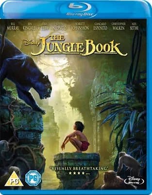 The Jungle Book DVD (2016) Neel Sethi, Favreau (DIR) cert PG
