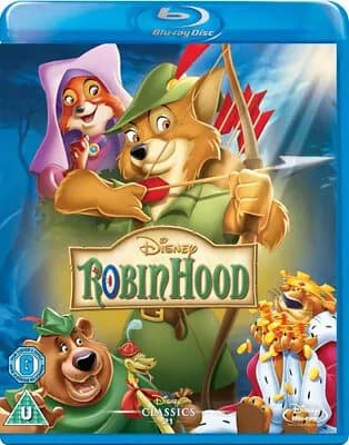 Robin Hood (Disney) DVD (2013) Wolfgang Reitherman cert U