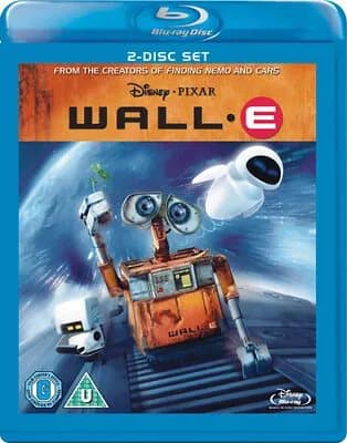 WALL.E DVD (2008) Andrew Stanton cert U 2 discs