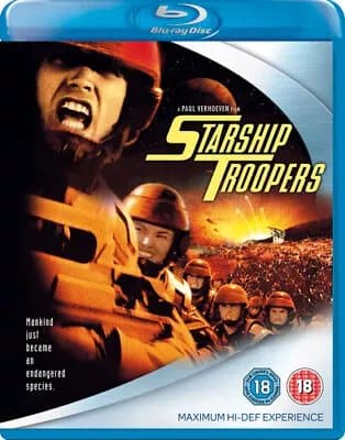 Starship Troopers DVD (2007) Casper Van Dien, Verhoeven (DIR) cert 18 Blu-ray