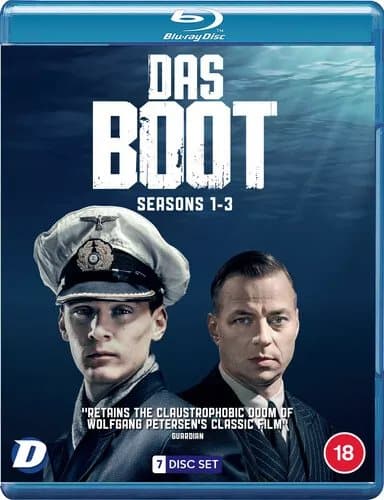 Das Boot: Season 1-3 Blu-ray (2022) Rick Okon, Gansel (DIR) cert 18 7 discs