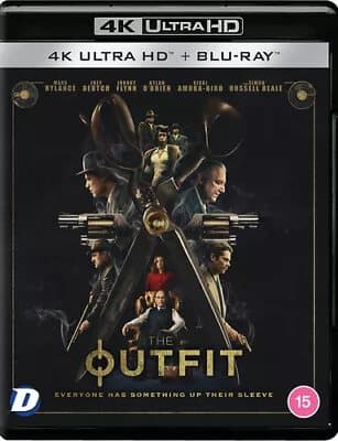 The Outfit DVD (2022) Mark Rylance, Moore (DIR) cert 15 2 discs Blu-ray