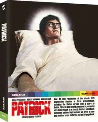 Patrick Blu-ray (2024) Susan Penhaligon, Franklin (DIR) cert 15
