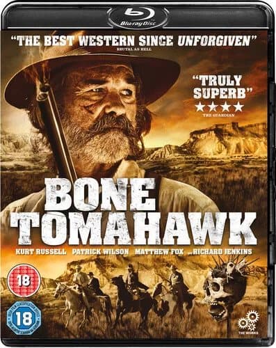 Bone Tomahawk Blu-Ray (2016) Kurt Russell, Zahler (DIR) cert 18