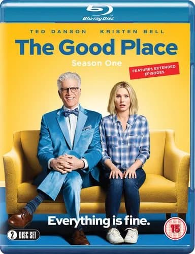 The Good Place: Season One Blu-Ray (2018) Kristen Bell cert 15 2 discs