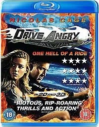 Drive Angry DVD (2011) Nicolas Cage, Lussier (DIR) cert 18 Blu-ray