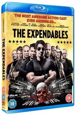 The Expendables: Uncut Blu-Ray (2010) Sylvester Stallone cert 18