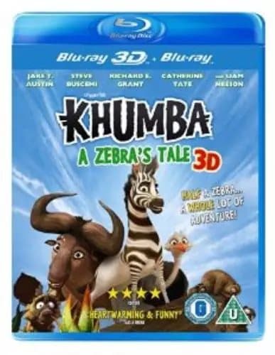 Khumba: A Zebra’s Tale Blu-Ray (2014) Anthony Silverston cert U