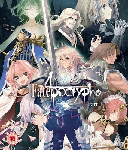 Fate/apocrypha: Part 1 BLU-RAY (2019) Yuichiro Higashide cert 15 2 discs