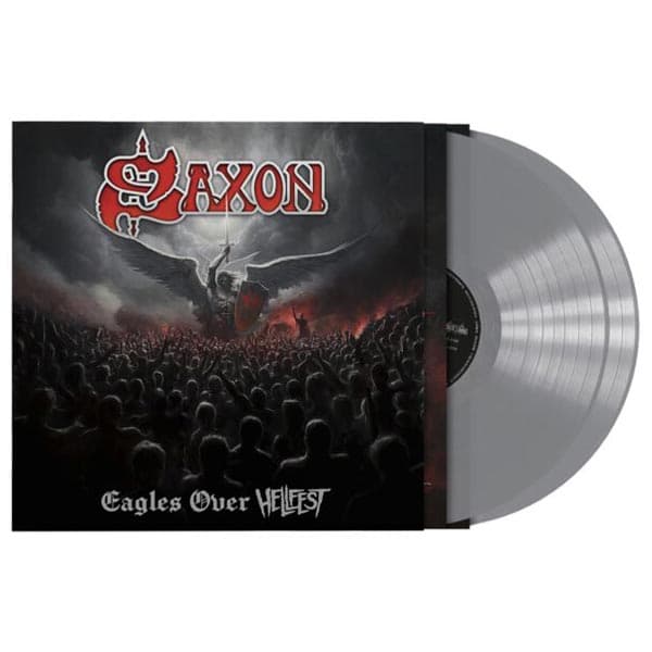 Saxon: Eagles over Hellfest (Silver) (2 Vinyl LP)