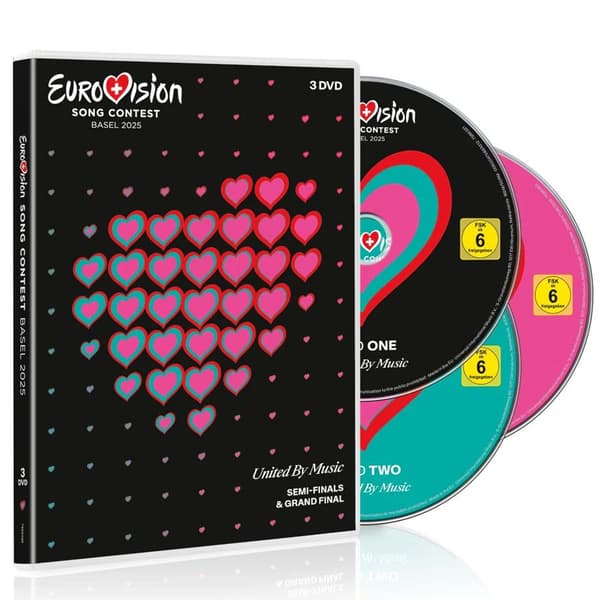 Eurovision Song Contest Basel 2025 (3 DVD)