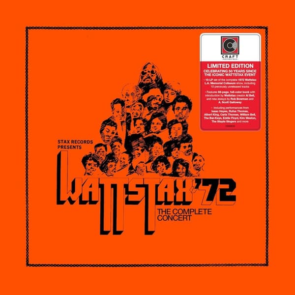 WattStax '72 / The Complete Concert (10 Vinyl LP + Bok)