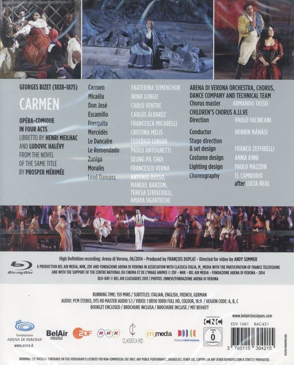 Bizet: Carmen (Blu-ray)