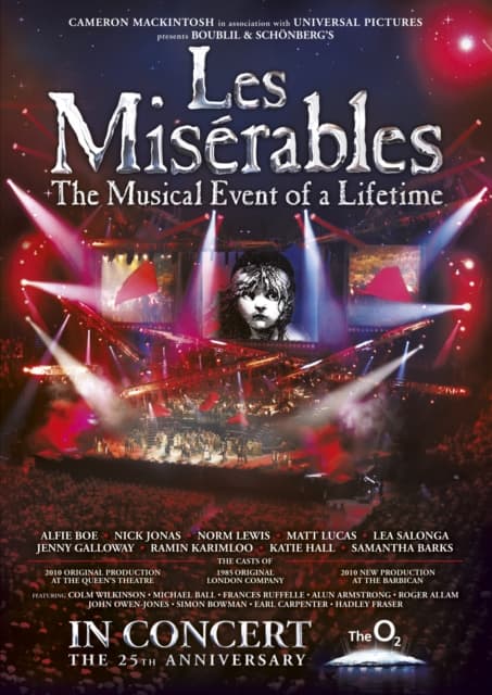Original Cast Recording: Les Miserables 25th Ann (2 DVD)
