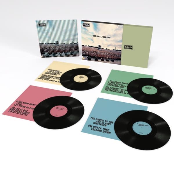 Oasis: Time flies... 1994-2009 (4 Vinyl LP)