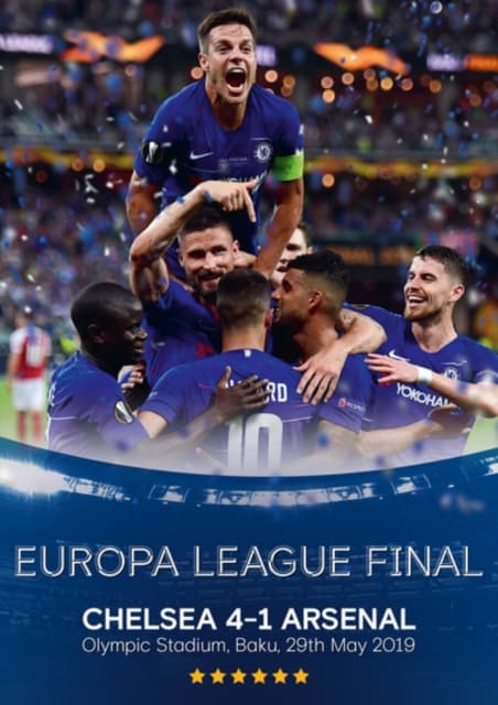 2019 Europa League Final - Chelsea 4 Arsenal 1 (DVD)