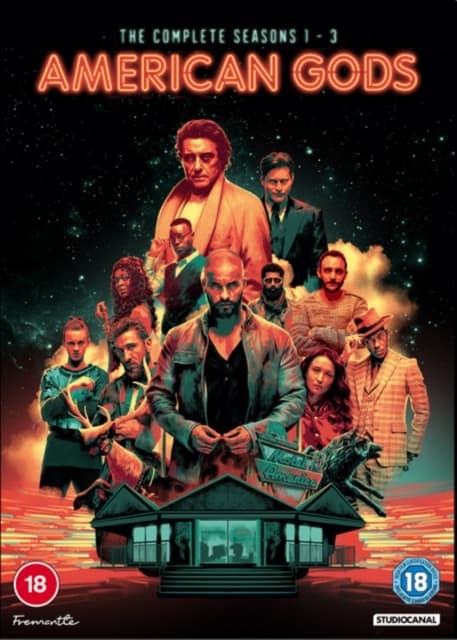 American Gods Season 1-3 (11 DVD)