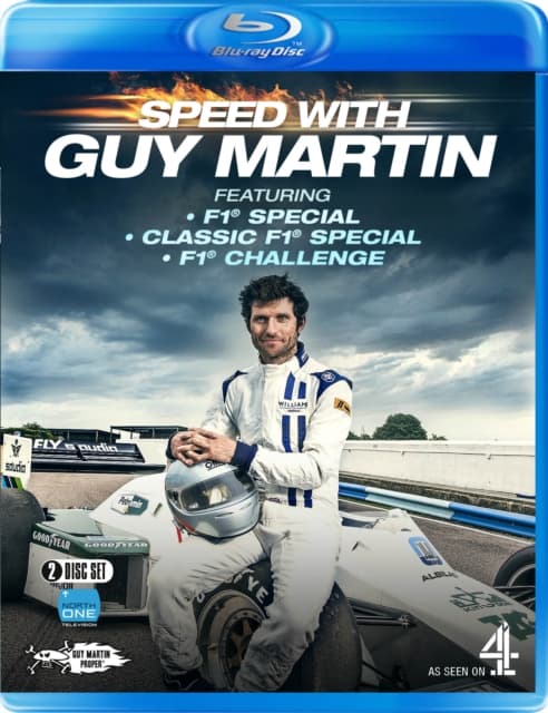 Speed With Guy Martin (The Formula 1 Specials) (2 Blu-ray)