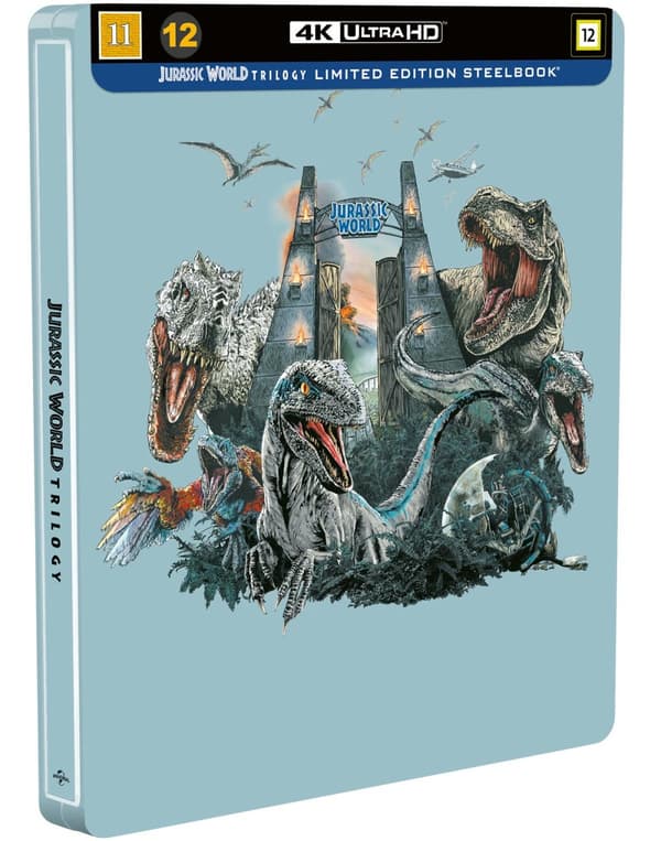 Jurassic World 1-3 - Ltd Steelbook (3 4K Ultra HD)