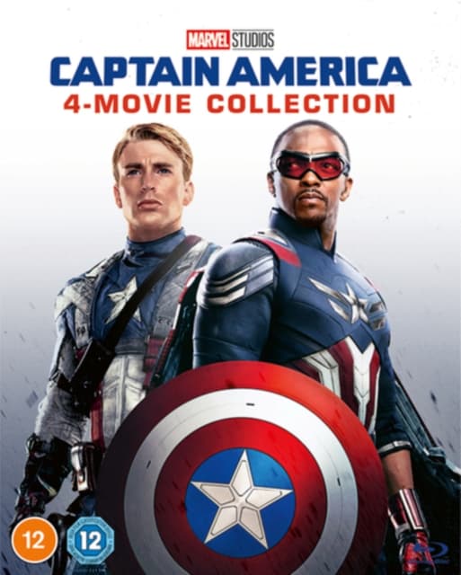 Marvels Captain America 1-4 Collection (4 Blu-ray)